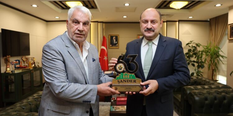 ŞANLIURFA BÜYÜKŞEHİR BELEDİYE BAŞKANIMIZA  ZİYARET